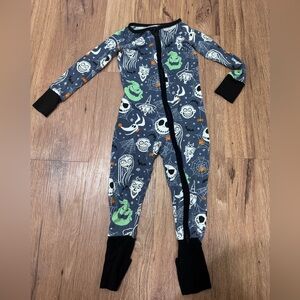 Little Sleepies Disney Nightmare before Christmas 18-24m GUC